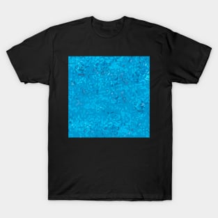 Blue Shapes Pattern T-Shirt